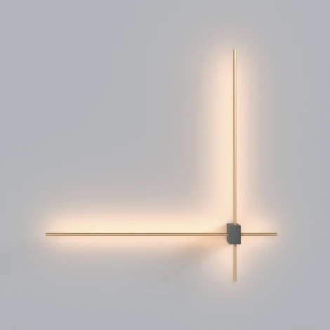 Настенный светильник (бра) Pars 3000К 12Вт IP 20 LED Maytoni Technical C070WL-L12GB3K (220V)