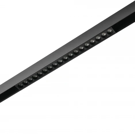 Трековый светодиодный светильник 48V магнитный MyFar ФлоуПоинт MT0211-18W4K-B