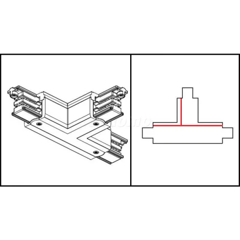 Коннектор Donolux Шинопровод (трек) DL000218TLT2 (220V)