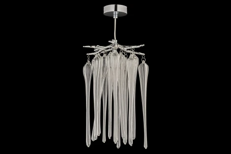 Подвесная люстра Dio D`arte Tavenna Nickel Tavenna H 1.5.21.101 N (220V, хрусталь, на проводе)