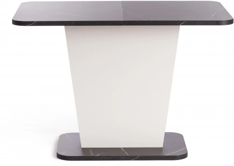 Стол обеденный GENT Tetchair (Мрамор Блэк Роял,Белый).