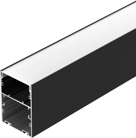 Профиль ARH-LINE-6085-2000 BLACK (Алюминий) 018681 Arlight