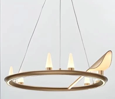 Подвесной светильник светодиодный Mizi'en View MZ46505-600 (220V, на тросе, кольцо)