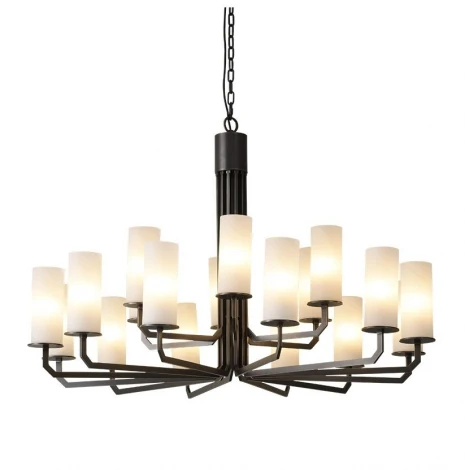 Подвесная большая люстра Newport 35100 35112+6/C (220V, на цепи)