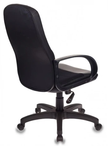 Кресло руководителя Бюрократ CH-808AXSN черный текстиль/эко.кожа крестовина пластик