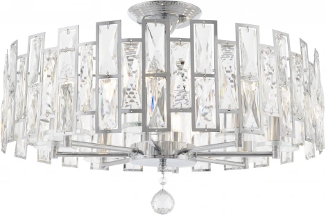 Потолочная люстра на штанге Arte Milano Sorrento-4209 374209/8/80/560 CR (220V, круглые)