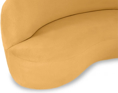 Диван Patti 1900 ОГОГО (арт.853232), (Мех/Светло-коричневый)