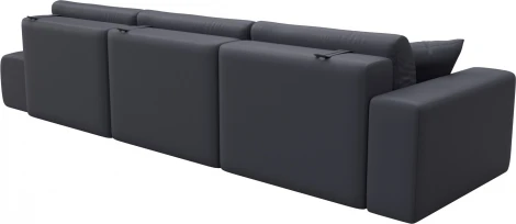 Диван прямой Лига-036 НПБ Модерн Лонг подлокотник слева Лига Диванов (Экокожа) арт.127693L