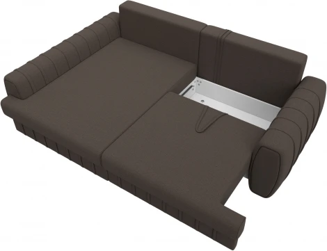 Диван угловой Лига-057 НПБ угол левый Лига Диванов (Рогожка) арт.129264L