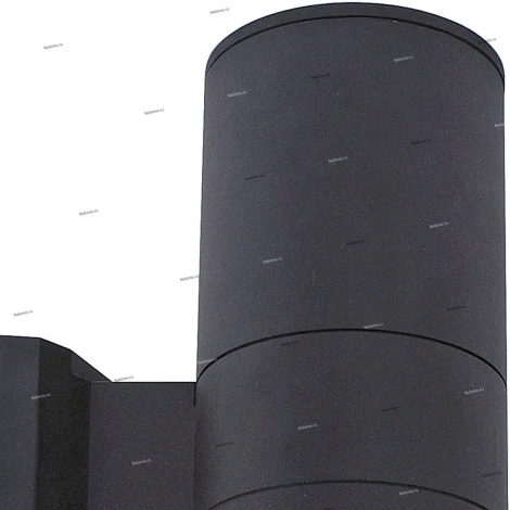 Светильник настенный уличный Horoz Manolya, 2 плафона, черный с прозрачным