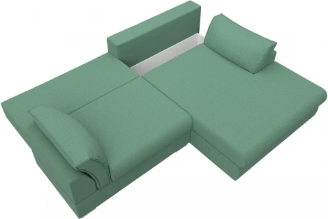 Диван угловой Пекин угол правый Лига Диванов (Рогожка) арт.123513