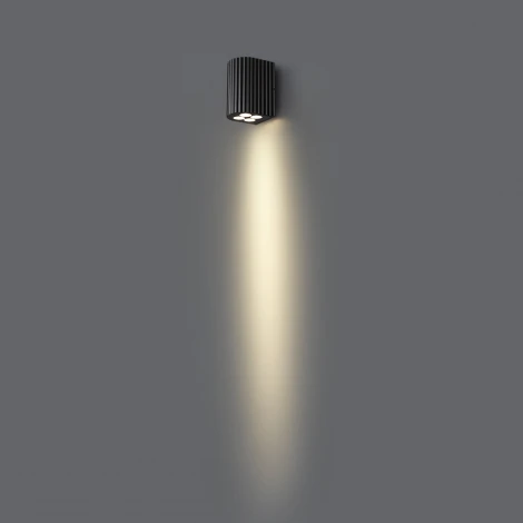 Архитектурная подсветка светодиодная Odeon Light Glenn 7127/8WL черный/металл IP54 LED 8W 10° 220V