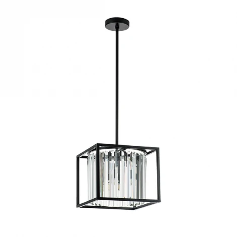 Потолочная люстра на штанге Osgona Regolo 713037 (220V, хрусталь, куб)