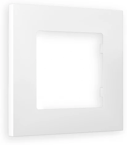 Рамка Ambrella Volt ALFA Qubi (Белый матовый) 1-ая AF250121