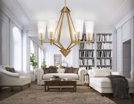 Подвесная люстра Ambrella TRADITIONAL TR3231 (220V, на цепи)