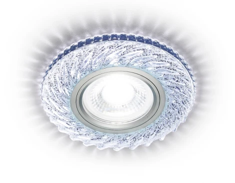 Встраиваемый точечный светильник Ambrella Декоративные Кристалл Лайт S295 CH (220V)