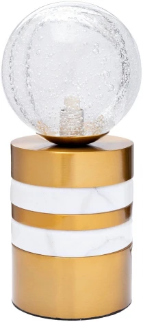 Интерьерная настольная лампа Garda Decor K2KM1287T-1LW (220V, шар)