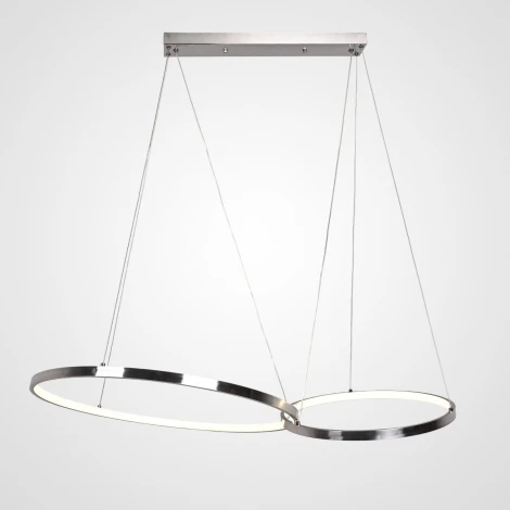 Подвесной светильник Zenda D60+D40 By ImperiumLoft Zenda01 (LED, 220V, на тросе, кольцо)