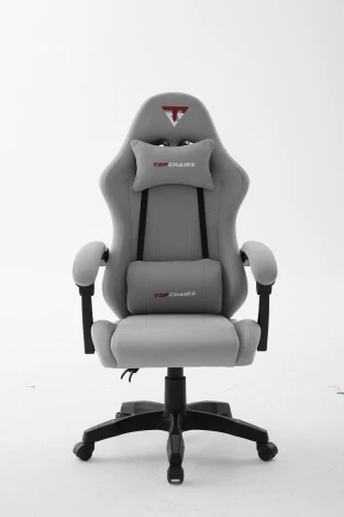 Кресло спортивное TopChairs Druid серый ткань арт.УТ000039469