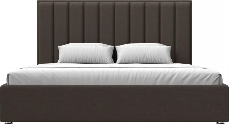 Кровать интерьерная Афродита 200 (Коричневый/Рогожка) Лига Диванов арт.123059