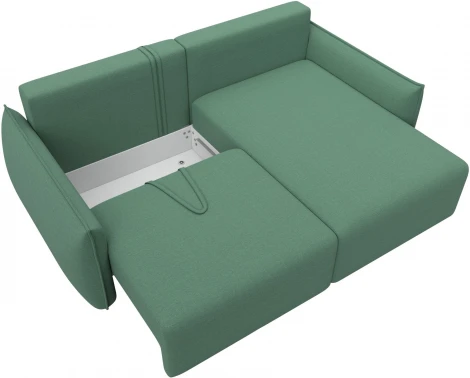 Диван угловой Лига-051 НПБ угол универсальный Лига Диванов (Рогожка) арт.128650