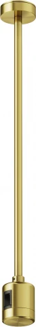 Крепление потолочное Medium 360мм с прямым коннектором питания Flarity латунь Maytoni Accessories for tracks Flarity TRA158С-IPCL1-BS (24V)