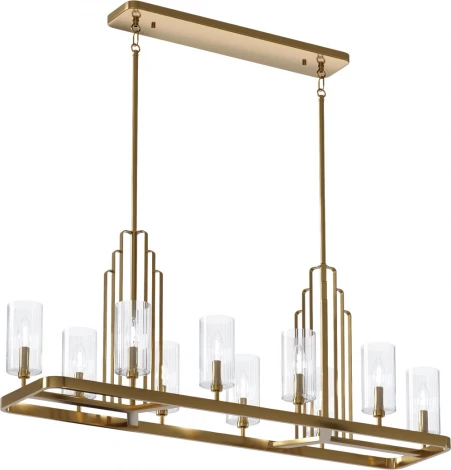 Потолочная люстра на штанге Kichler Kimrose QN-KIMROSE10-BNB (220V)