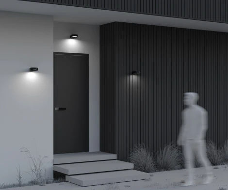 Настенный уличный светильник Maytoni Share O443WL-L12GF3K (LED, 220V, IP54)