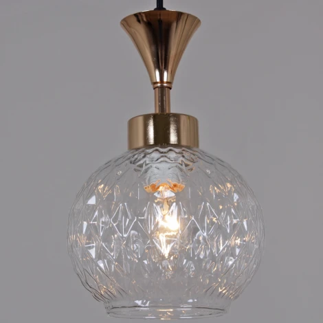 Подвесной светильник Reluce 10080-0.9-01 BK+FG