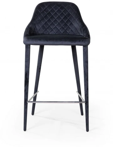 Стул полубарный Douglas, бархат чёрный Top Concept DOUGLAS 2001000000258