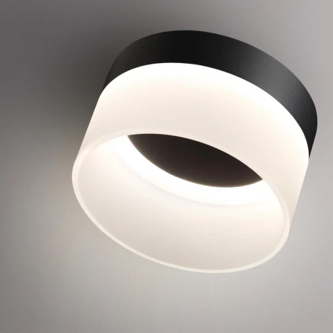 Светильник накладной светодиодный Novotech Aura 359446 черный IP20 LED 18W 220-240V 4000K