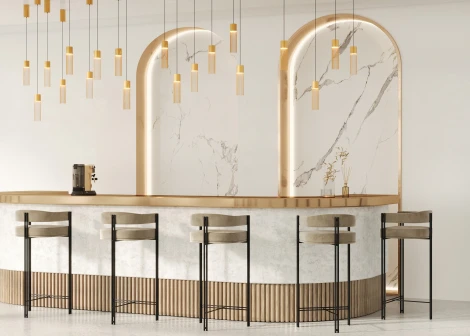 Подвесной светильник Maytoni Imaginary MOD190PL-L5G3K (LED, 220V, на проводе, круглые)