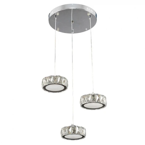 Максисвет 2-1628-3-CR+WH LED