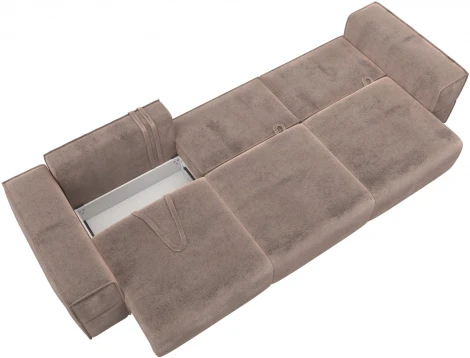 Диван прямой Лига-058 НПБ Лонг Лига Диванов (Велюр) арт.129394