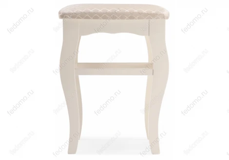 Табурет Woodville Хаконэ молочный / ромб 450688