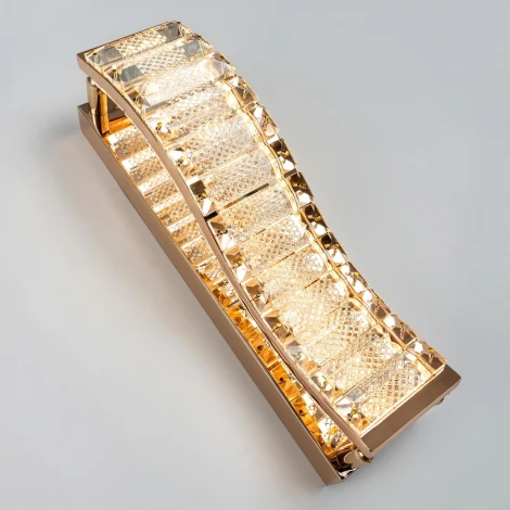 Бра светодиодное хрустальное с регулировкой цветовой температуры Modelux MODELUX ML.758.01 GD