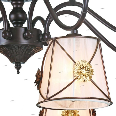 Потолочная люстра Arte Lamp Fortuna A5495PL-8BR
