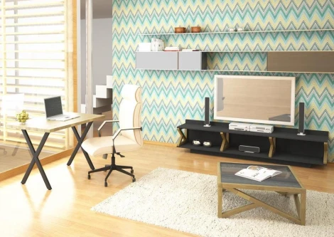 Журнальный стол Нео Лофт СТ-3 Дуб беленый