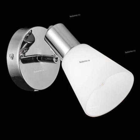 Спот Kovaltseva Ravenna, 1 плафон, хром, белый