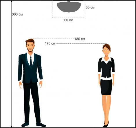 Потолочная люстра буше Arti Lampadari Pera E 1.3.60.100 MA (220V, хрусталь)