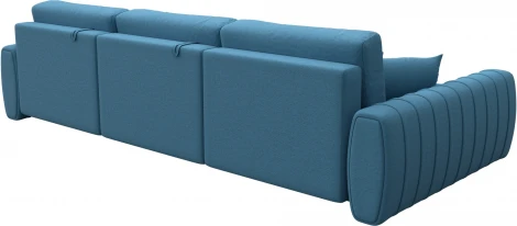 Диван угловой Лига-057 НПБ Лонг угол левый Лига Диванов (Рогожка) арт.129295L