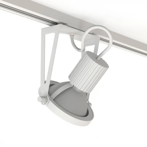 Трековый светильник однофазный 220V White RAUMBERG 8611Wh