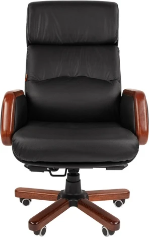 Компьютерное кресло CHAIRMAN 417 (Металл,Дерево,Экокожа/Черный)