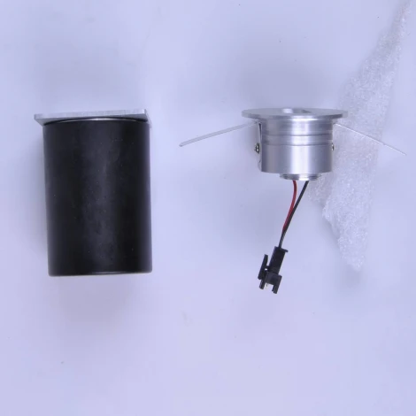 Подсветка для лестниц и ступеней встраиваемая DesignLed FLOOR R GW-R612-3-SL-NW (220V, круглые)