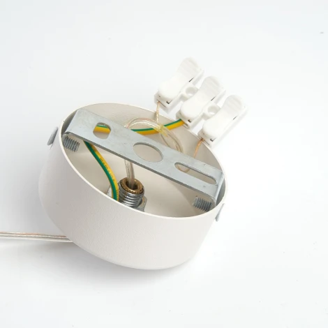 Подвесной светильник Feron ML1858 Barrel BELL levitation 48422 MR16 35W белый (220V, на проводе, круглые)