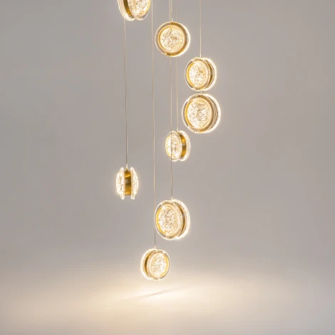 Подвесной светильник каскадный Maytoni Pharao MOD361PL-L58BS3K (LED, 220V, на проводе)