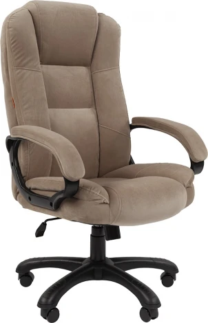 Компьютерное кресло CHAIRMAN HOME 600 (Пластик,Велюр/Бежевый)