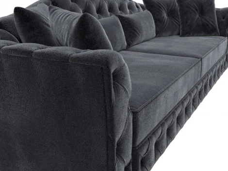 Диван прямой Артис Лига Диванов (Велюр) арт.127247