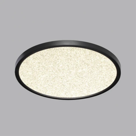 Настенно-потолочный Sonex Omega Black 7662/32L MITRA пластик/белый/черный LED 32Вт 3000/4000K D400 IP20 (220V, круглые)