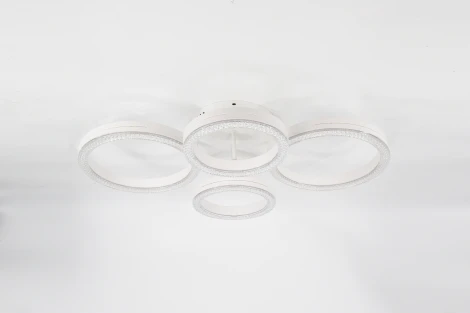 Потолочная люстра светодиодная с пультом кольцо Rivoli Juniper 6187-702 (регулировка яркости, 220V, кольцо)